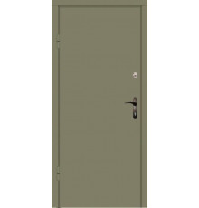 Входная дверь Вулкан “Olive Steel” Металл/МДФ