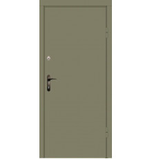 Входная дверь Вулкан “Olive Steel” Металл/МДФ