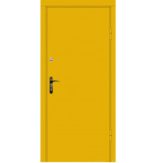 Входная дверь Вулкан "Signal Yellow Steel" Металл/МДФ