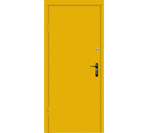Входная дверь Вулкан "Signal Yellow Steel"