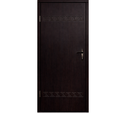 Входная дверь Вулкан "Сенатор Лайн Темный Орех"