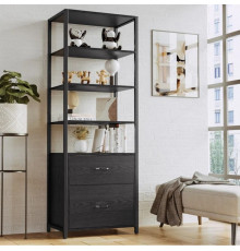 Высокий промышленный шкаф с выдвижными ящиками