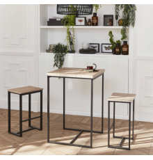 Високий стіл з 2 барними стільцями