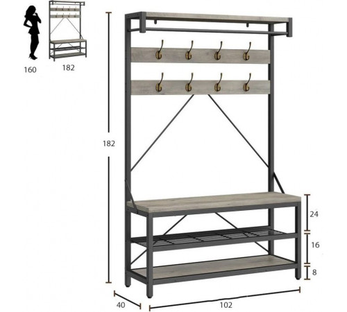 Вешалка для обуви скамейка для хранения