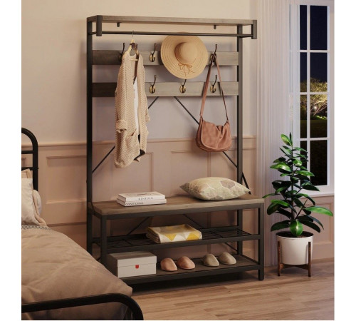 Вешалка для обуви скамейка для хранения