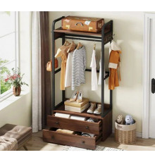 Вішалка для одягу з ящиками