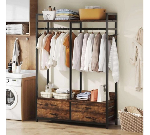 Многофункциональная вешалка для одежды в стиле лофт: идеальный порядок в вашем доме