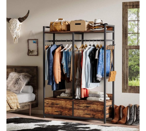 Многофункциональная вешалка для одежды в стиле лофт: идеальный порядок в вашем доме