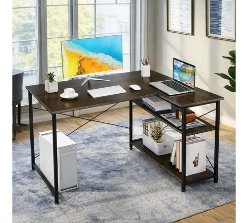 Г-образный компьютерный стол Ottman