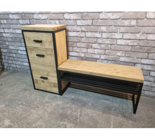 Гардеробная MSM 100х155х30 мм