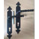 Дверная ручка Imperial Black EX 101 кованая