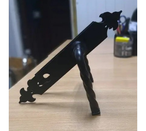 Дверна ручка Imperial Black EX 101 кована чорна