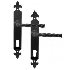 Дверна ручка Imperial Black EX 101 кована чорна