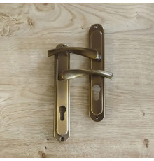 Дверна ручка на планці Imperial bravo 72 BK AB