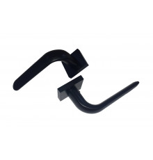 Дверная ручка ITALY раздельная черная