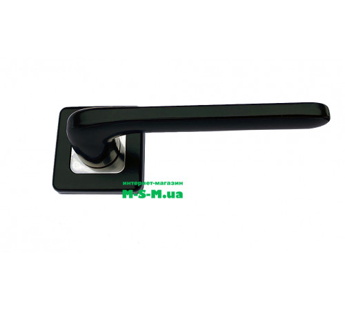 Дверная ручка раздельная Арико ROBOQUATTRO черный