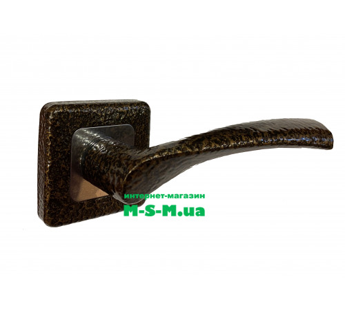 Дверная ручка раздельная Арико Браво медный антик