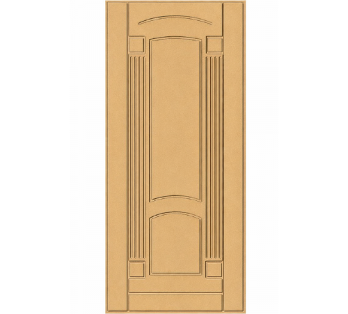 Дверне полотно МДФ під фарбування «Атлант»