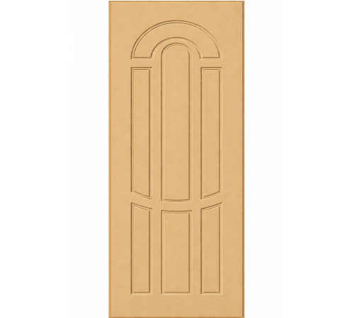 Дверне полотно МДФ під фарбування «Овал»