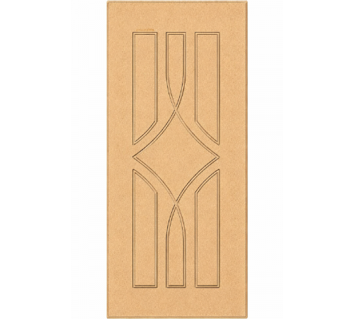 Дверне полотно МДФ під фарбування “Геометрія”