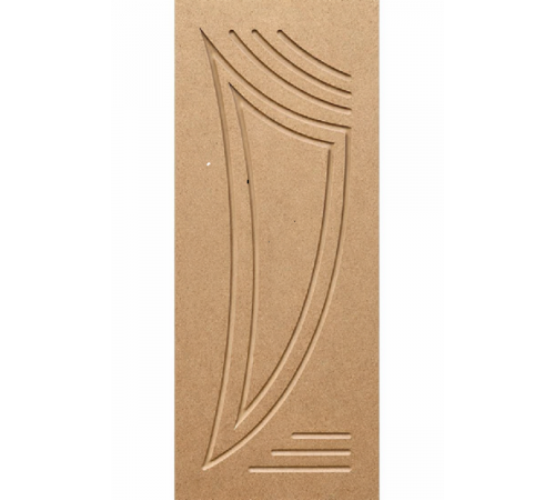 Дверне полотно МДФ під фарбування “Потік”