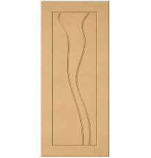 Дверне полотно МДФ під фарбування “Хвиля”