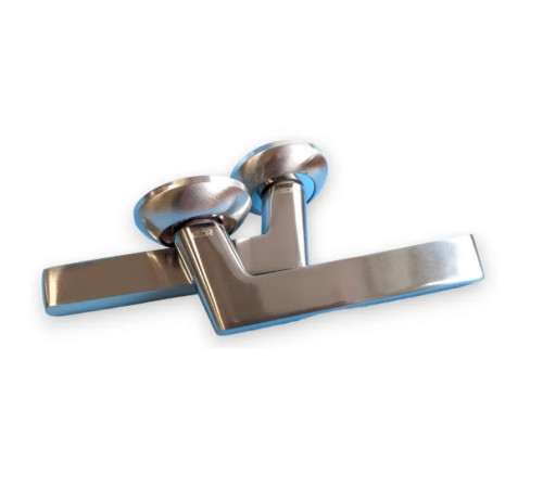 Дверные ручки KEDR HRoz-07.927-AL-SN/CP