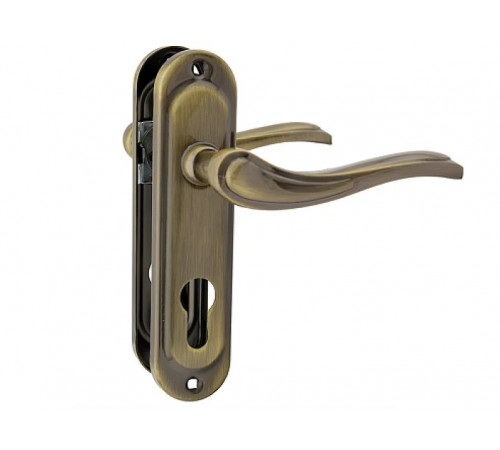 Дверные ручки на планке KEDR AL MINI 61.364 AB