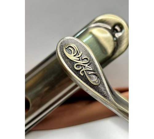 Дверні ручки IMPERIAL GLORIA 62 BK AB