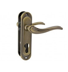 Дверні ручки на планці KEDR AL MINI 61.364 AB