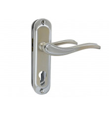 Дверні ручки на планці KEDR AL MINI 61.364 SN/CP