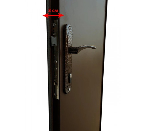 Технические двери "Торнадо Коричневый" – Надежная защита и современный стиль