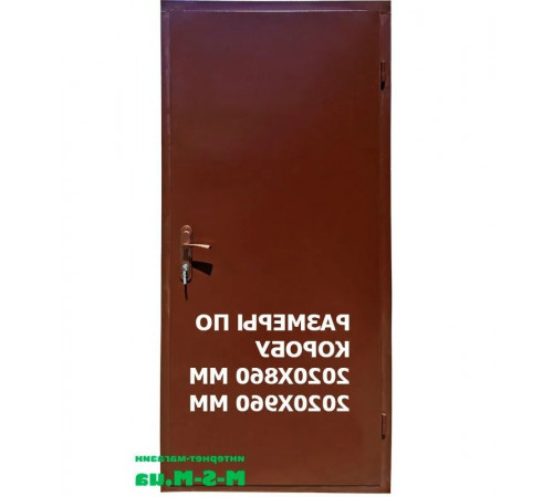 Техническая металлическая дверь Торнадо от производителя MSM