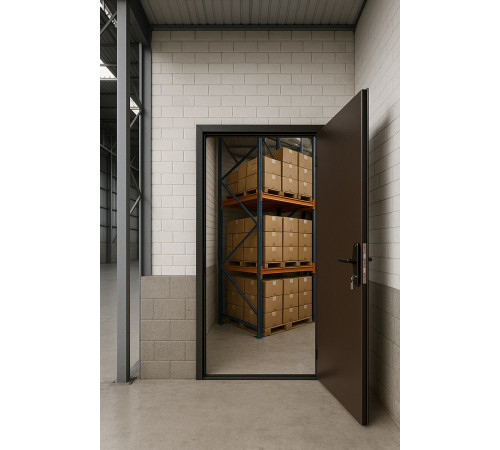 Техническая металлическая дверь Торнадо от производителя MSM.