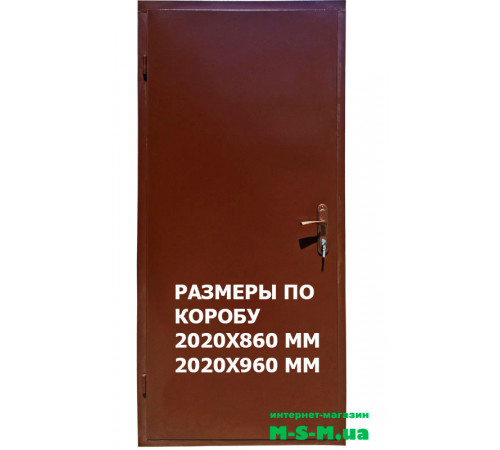 Техническая металлическая дверь Торнадо от производителя MSM.