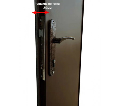 Техническая металлическая дверь Торнадо от производителя MSM.