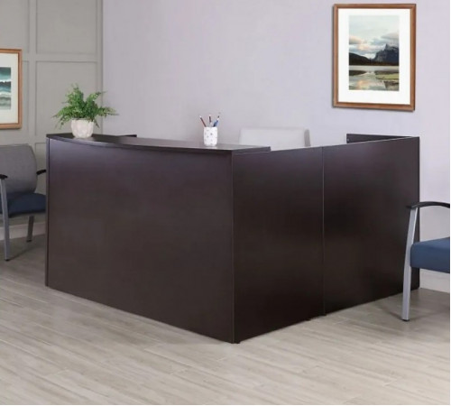 Двосторонній L‑подібний стіл із повною підставкою