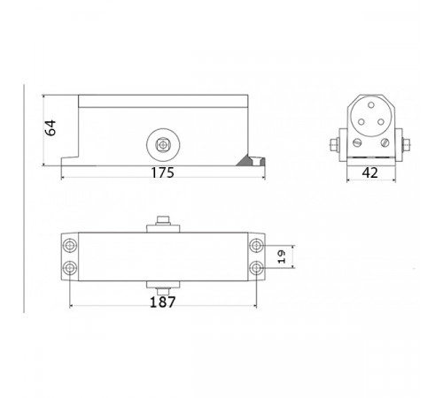 Дотягиватель KEDR А062 стандартная тяга до 85кг