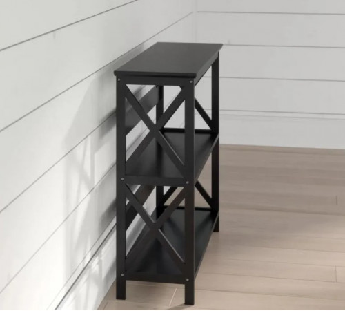 Этажерка Darek MSM — стильный 3-ярусный шкаф для книг и декора.