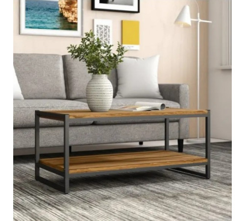 Журнальный столик Cof-tab-161: Двойной комфорт в стиле Лофт