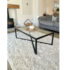 Журнальний столик Crossley Glass, чорний