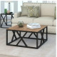 Журнальный столик Haught с X-рамой