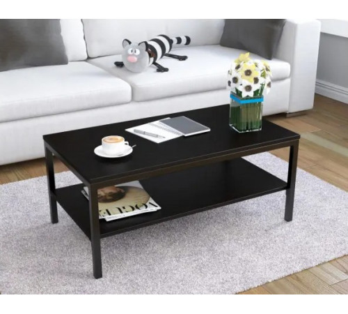 Журнальний столик L-1  з полицею (90x50 см)