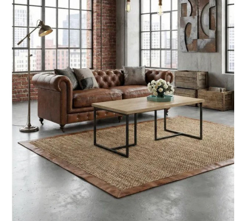 Журнальный столик Metz - Современный Лофт 110х60 см.