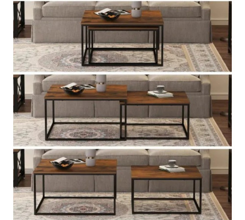 Журнальный столик Wymore Nesting – стиль лофт от MSM