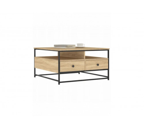 Журнальный столик ЖС-303: Баланс стиля Лофт и уюта