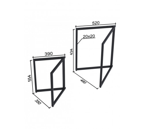 Журнальные столики Delta Duo