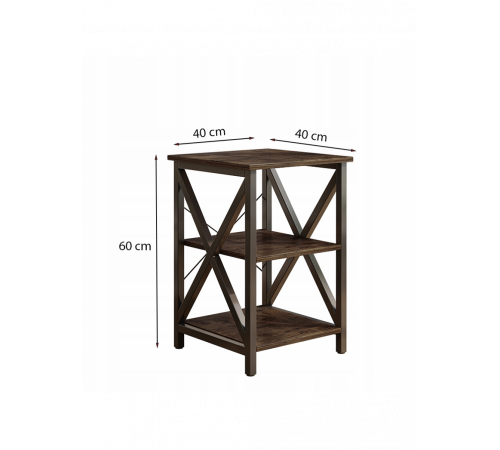 Журнальный ретро столик – стиль LOFT и прочность металла