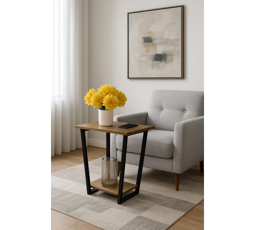 Журнальный стол Asyra – городской дизайн в стиле лофт