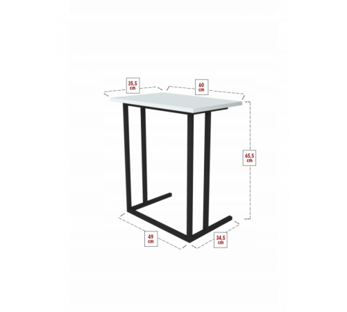 Приставной столик Blue Cape – Индустриальный Лофт